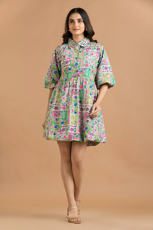 Garden Verse Dress Wemekko