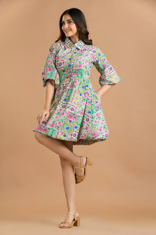 Garden Verse Dress Wemekko