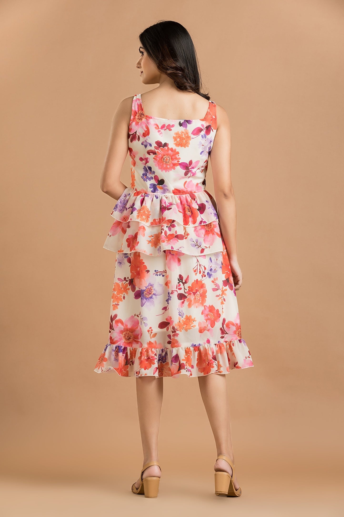 Petal Cascade Dress Wemekko